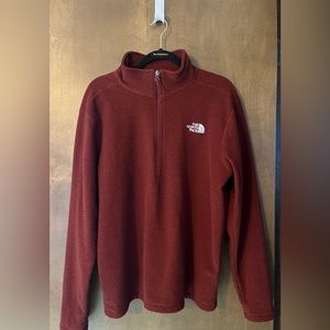 North Face 3/4 zip